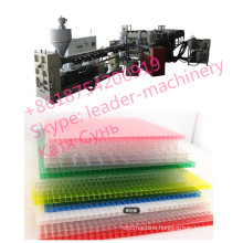 Hollow Polycarbonate PC Sheet Extrusion Line, Polycarbonate Solid Sheet Making Machine